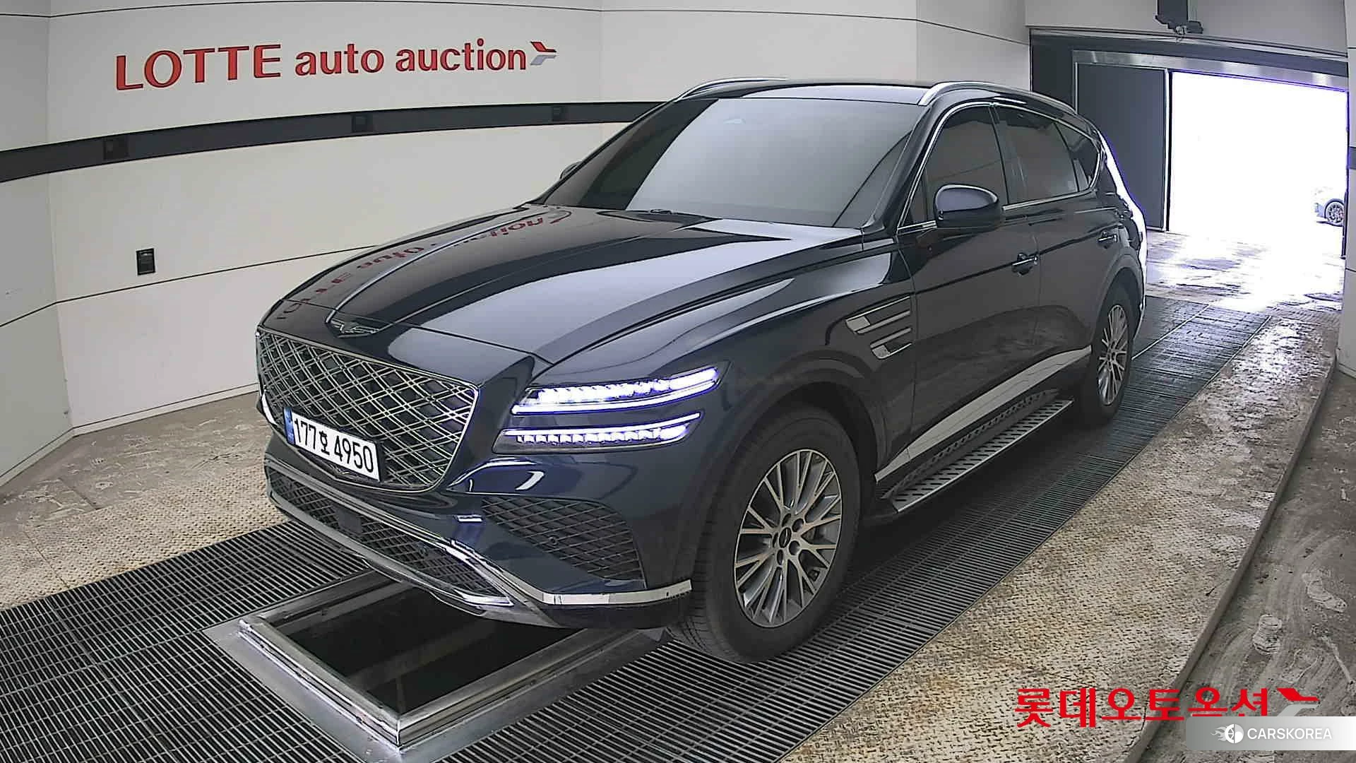 Hyundai GV80 2024 Capri Blue из Кореи, фото 5