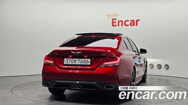 Genesis G70 2019 Красный из Кореи, фото 5