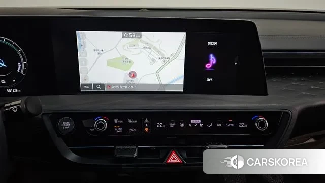 Kia K8 Hybrid 2022 Синий из Кореи, фото 5