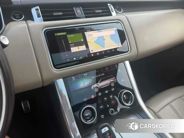 Land Rover Range Rover Sport 2nd Generation 2018 Черный двухцветный из Кореи, фото 5