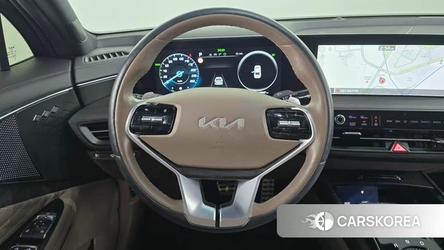 Kia K8 Hybrid 2022 Белый из Кореи, фото 5