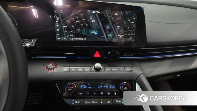 Hyundai The New Avante Hybrid (CN7) 2025 Черный из Кореи, фото 5