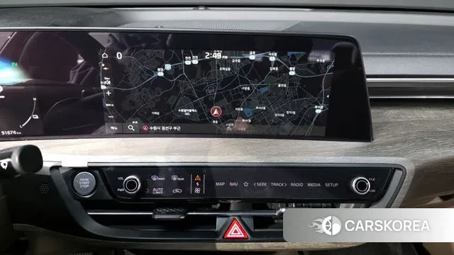 Kia K8 Hybrid 2022 Черный из Кореи, фото 5