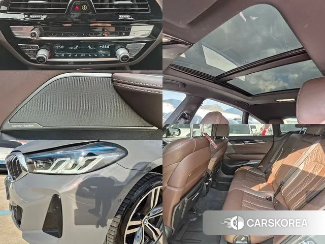 BMW 6 Series GT (G32) 2022 Серебристо-серый из Кореи, фото 5