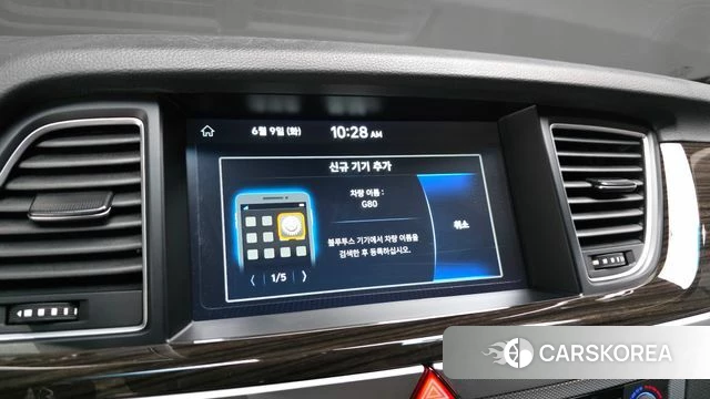 Genesis G80 2018 Черный из Кореи, фото 5