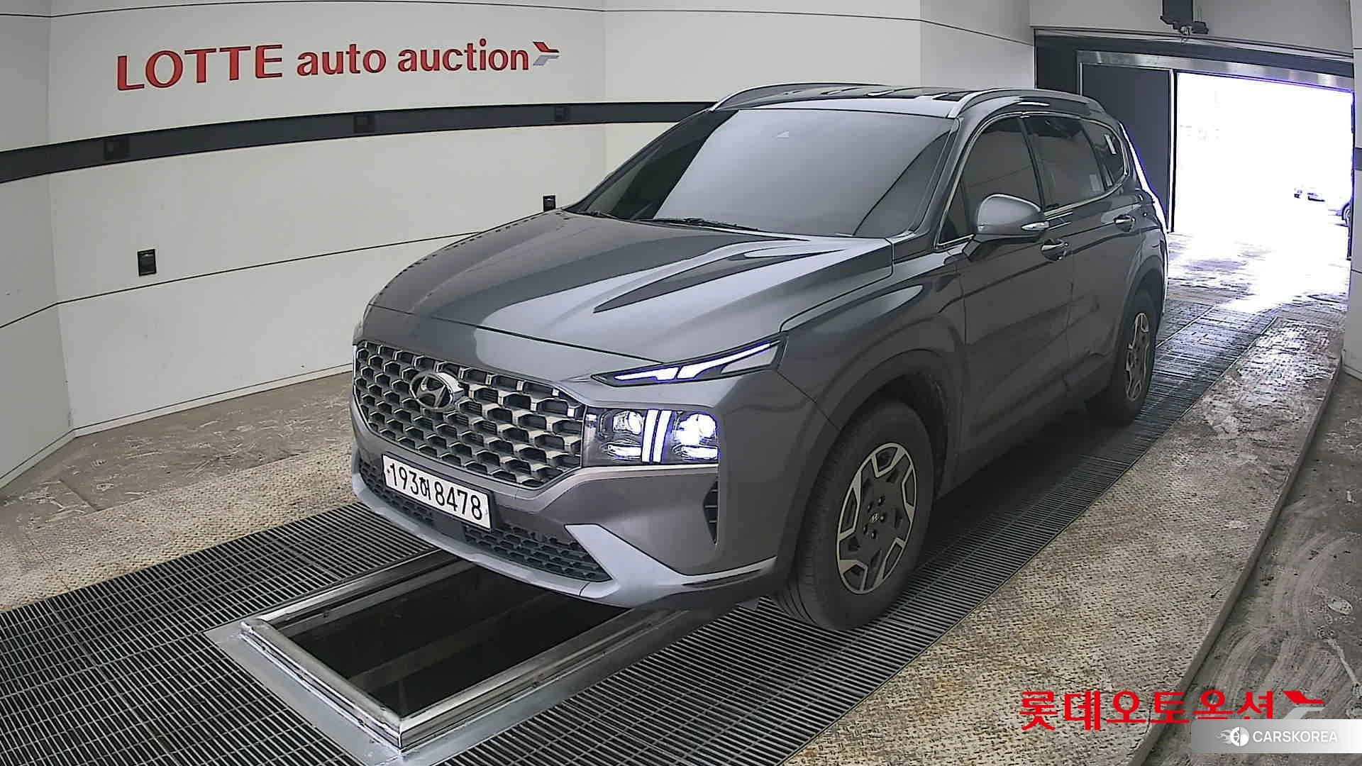 Hyundai Santa Fe Hybrid 2023 Magnetic Grey Metallic из Кореи, фото 5