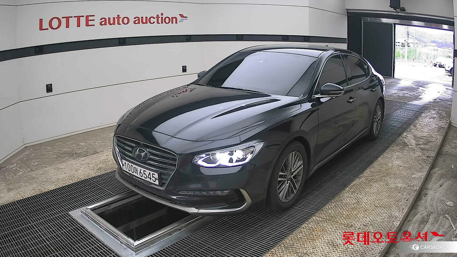 Hyundai Grandeur 2019 Черный из Кореи, фото 5