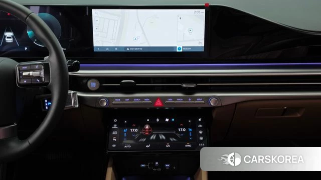 Hyundai Grandeur (GN7) 2024 Серебристо-серый из Кореи, фото 5