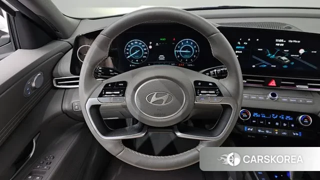 Hyundai The New Avante (CN7) 2024 Белый из Кореи, фото 5