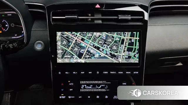 Hyundai Tucson Hybrid (NX4) 2022 Серебристо-серый из Кореи, фото 5