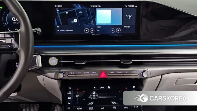 Hyundai Grandeur Hybrid (GN7) 2023 Черный из Кореи, фото 5