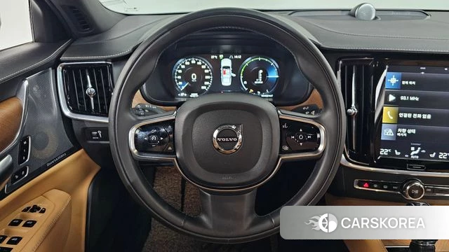 Volvo S90 2019 Серебристо-серый из Кореи, фото 5