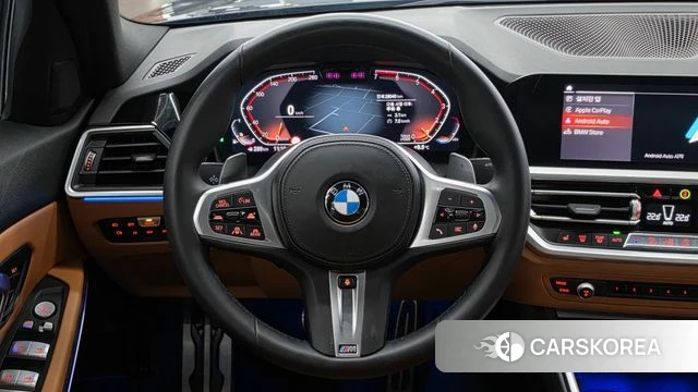 BMW 3 Series (G20) 2022 Черный из Кореи, фото 5