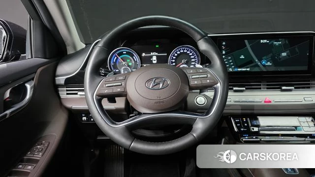 Hyundai The New Grandeur IG Hybrid 2022 Синий из Кореи, фото 5
