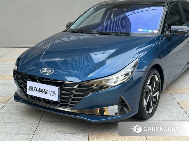 Hyundai Elantra 2021 Синий из Китая, фото 5