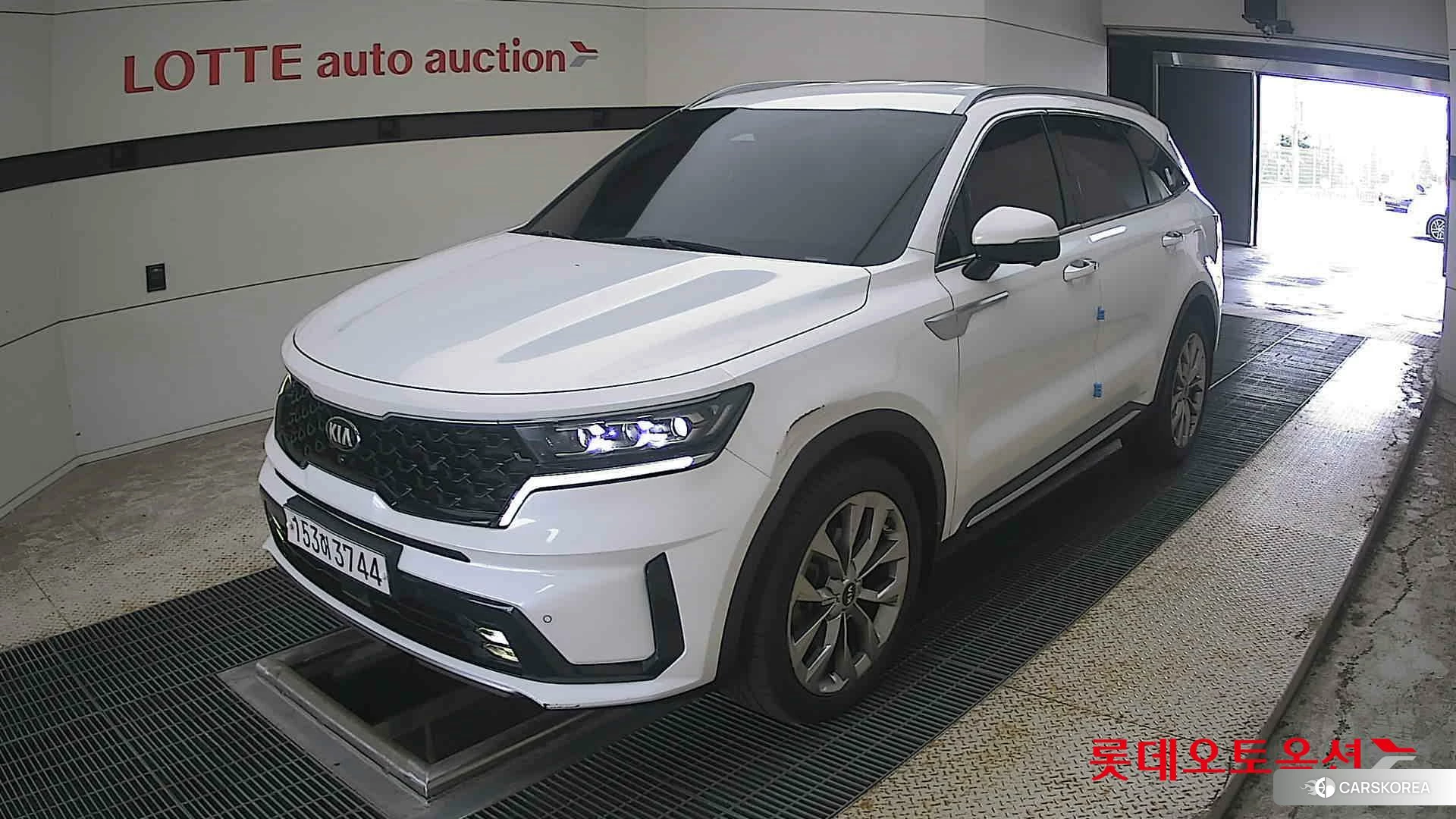Kia Sorento 2021 Snow White Pearl (optional) из Кореи, фото 5