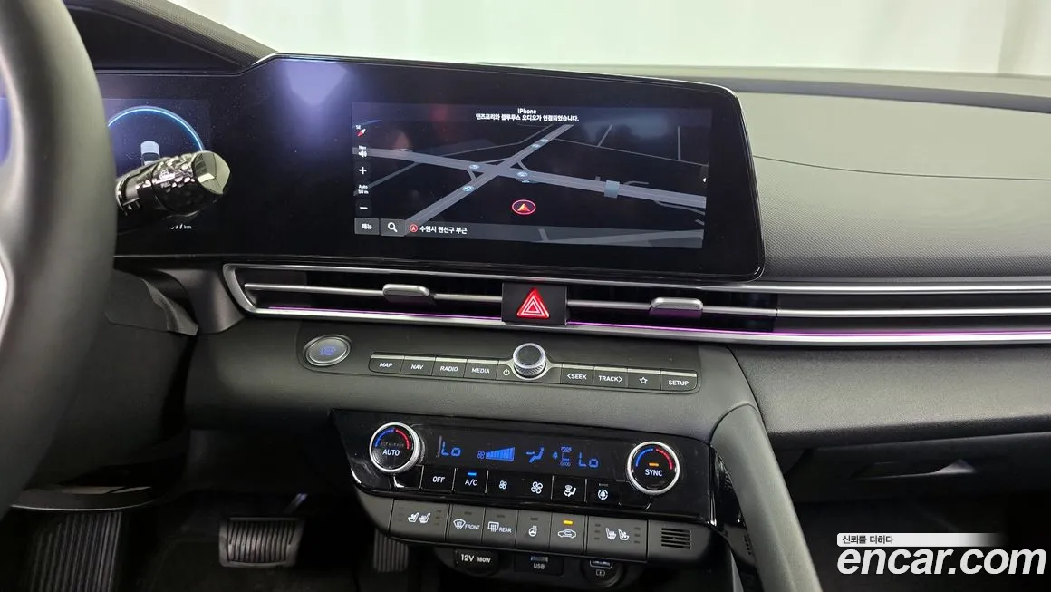 Hyundai Avante Hybrid (CN7) 2022 Серый из Кореи, фото 5