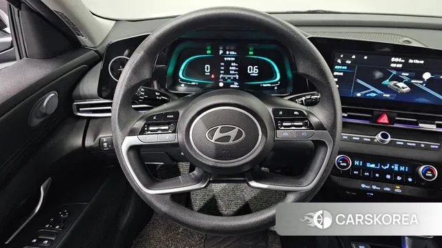 Hyundai The New Avante (CN7) 2023 Черный из Кореи, фото 5