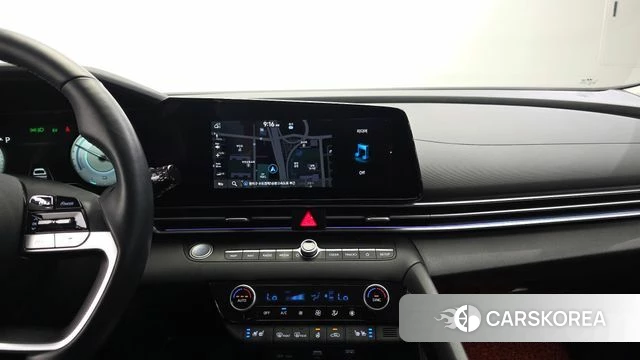 Hyundai Avante Hybrid (CN7) 2021 Белый из Кореи, фото 5