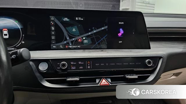 Kia K8 Hybrid 2021 Серый из Кореи, фото 5