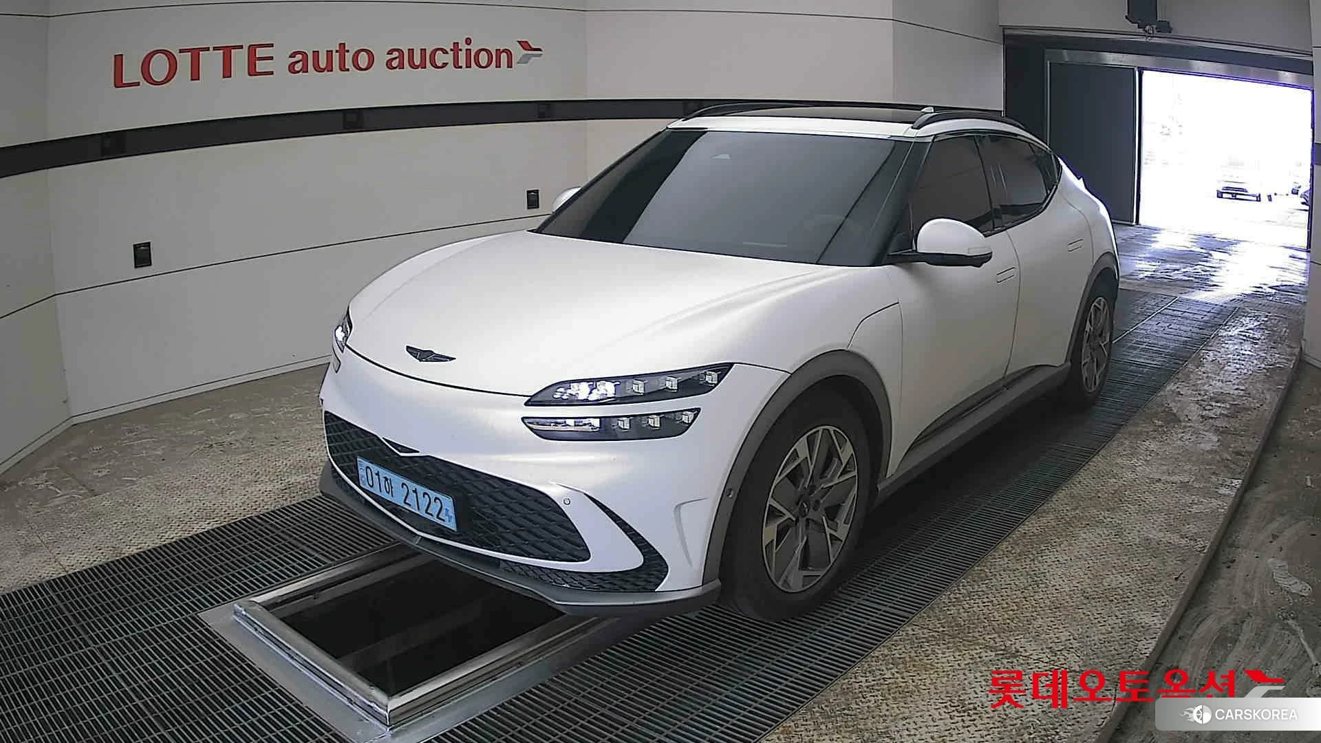 Hyundai GV60 2022 Matterhorn White (matte) из Кореи, фото 5