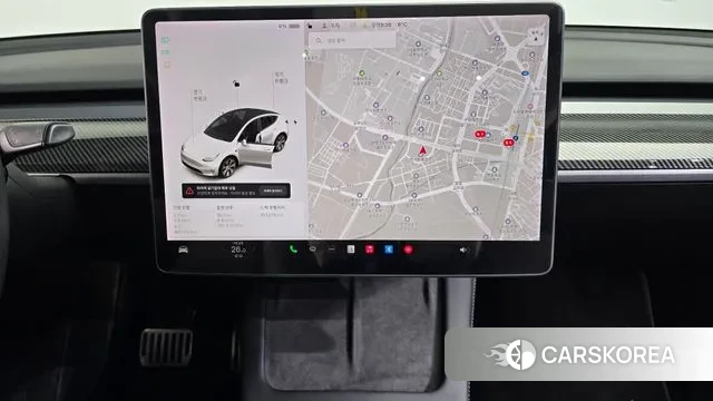 Tesla Model Y 2021 Белый из Кореи, фото 5