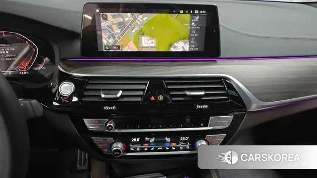 BMW 5 Series (G30) 2020 Синий из Кореи, фото 5