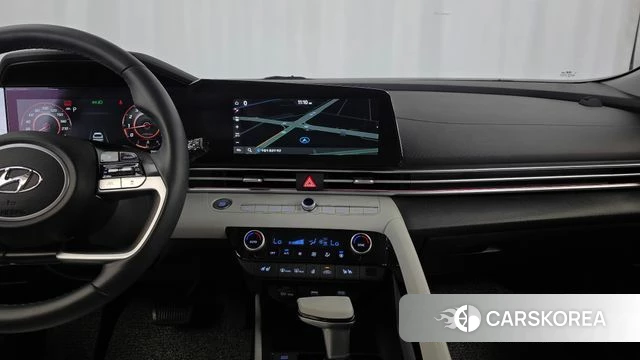 Hyundai Avante (CN7) 2021 Темно-зеленый из Кореи, фото 5