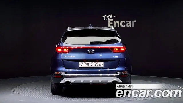 Kia Sportage The Bold 2019 Синий из Кореи, фото 5