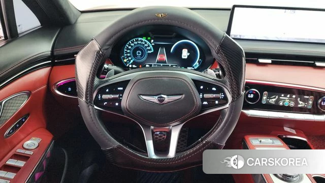Genesis GV70 2021 Красный из Кореи, фото 5
