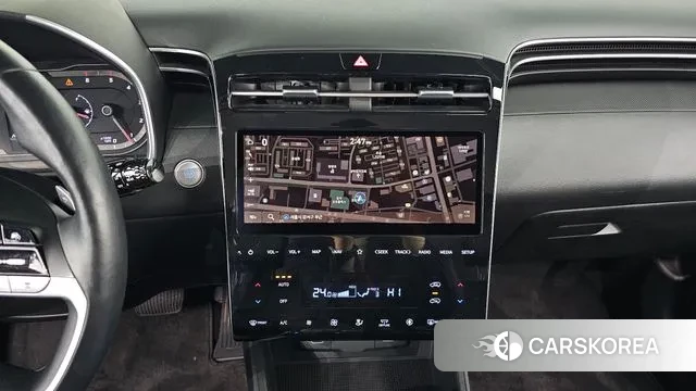 Hyundai Tucson (NX4) 2021 Серебристо-серый из Кореи, фото 5