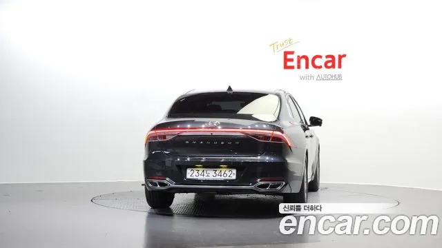 Hyundai The New Grandeur IG Hybrid 2020 Черный из Кореи, фото 5