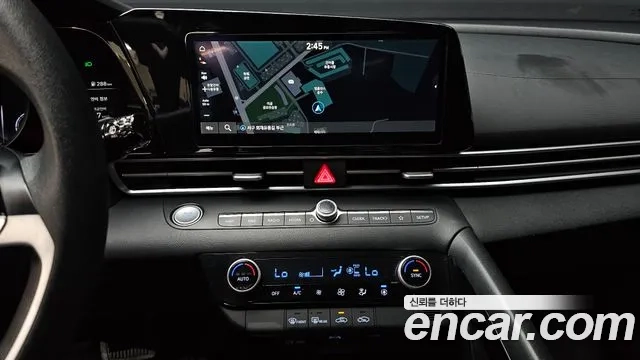 Hyundai Avante Hybrid (CN7) 2021 Серебристо-серый из Кореи, фото 5