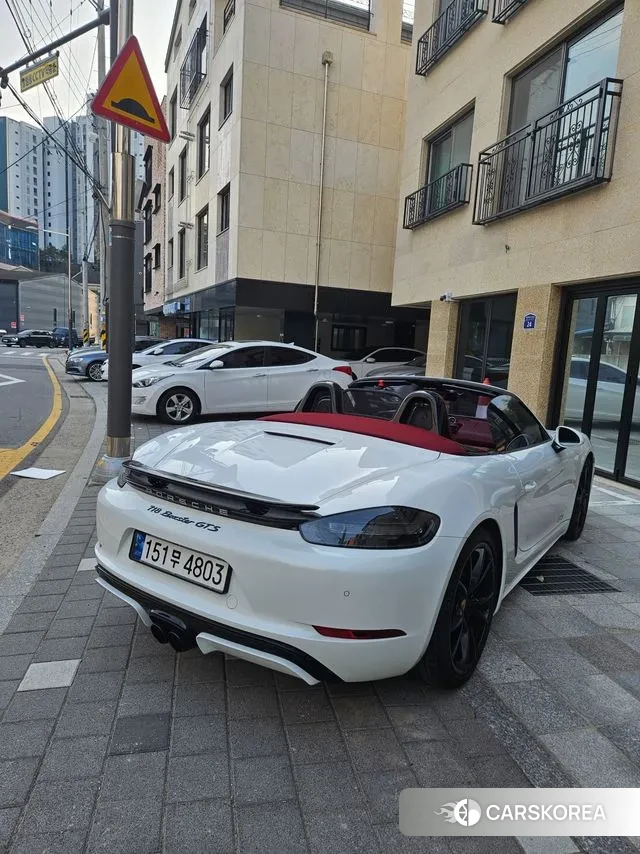 Porsche 718 Boxster 2018 Белый из Кореи, фото 5