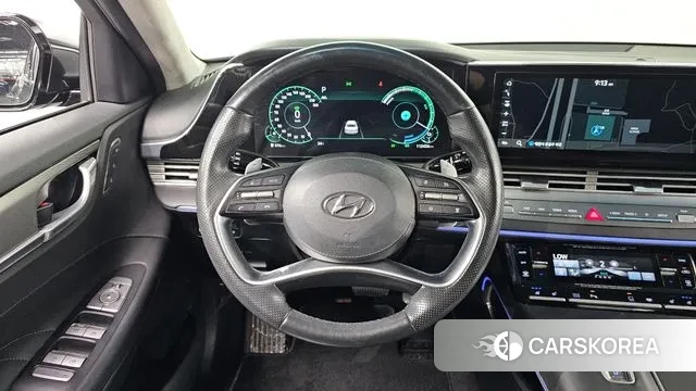Hyundai The New Grandeur IG Hybrid 2020 Серый из Кореи, фото 5