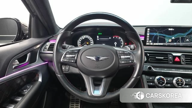 Genesis The New G70 2022 Черный из Кореи, фото 5