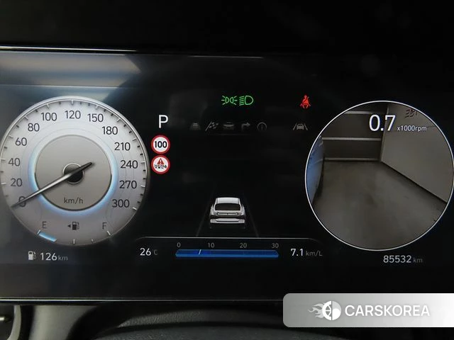 Hyundai The New Avante (CN7) 2023 Синий из Кореи, фото 5