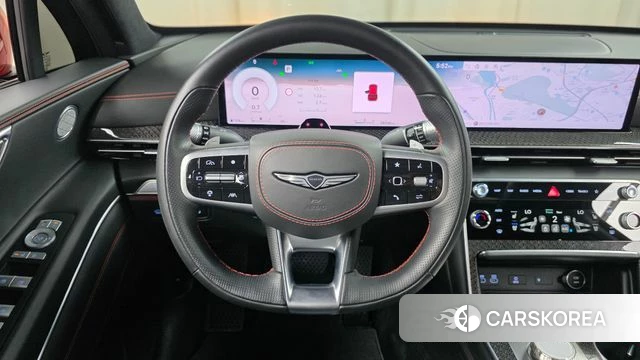 Genesis GV80 Coupe 2023 Красный из Кореи, фото 5