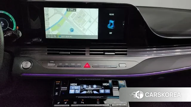 Hyundai The New Grandeur IG Hybrid 2021 Синий из Кореи, фото 5