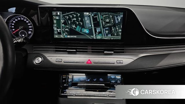 Hyundai The New Grandeur IG Hybrid 2021 Синий из Кореи, фото 5