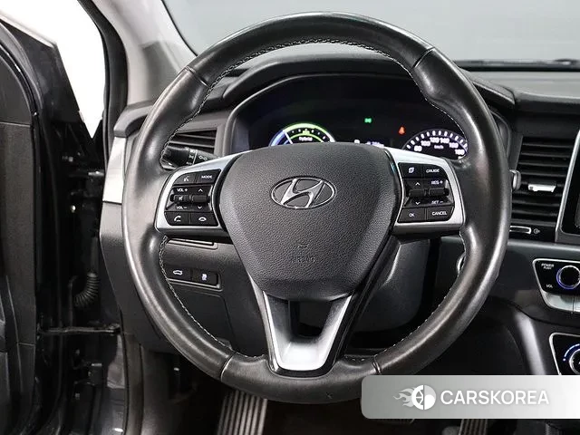 Hyundai Sonata New Rise Hybrid 2018 Серый из Кореи, фото 5