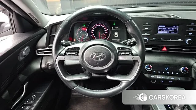 Hyundai Avante (CN7) 2021 Серебристо-серый из Кореи, фото 5
