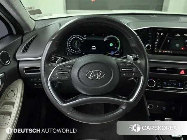 Hyundai Sonata Hybrid (DN8) 2019 Белый из Кореи, фото 5