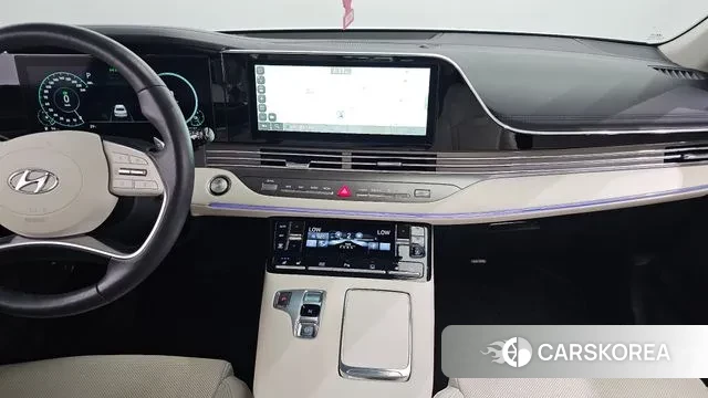 Hyundai The New Grandeur IG Hybrid 2021 Белый из Кореи, фото 5
