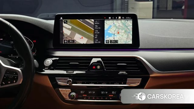 BMW 5 Series (G30) 2021 Черный из Кореи, фото 5