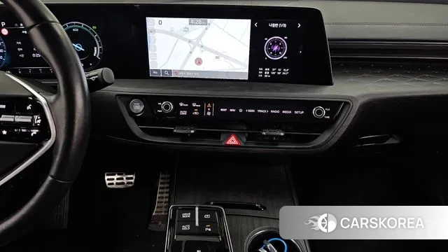 Kia K8 Hybrid 2023 Черный из Кореи, фото 5