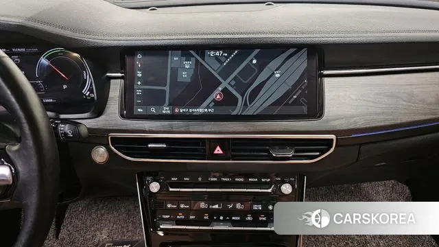 Kia K7 Premier Hybrid 2021 Синий из Кореи, фото 5