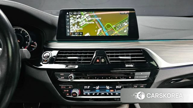 BMW 5 Series (G30) 2018 Черный из Кореи, фото 5