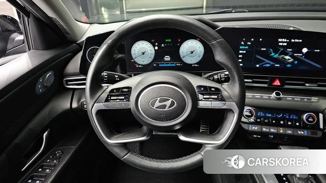 Hyundai The New Avante (CN7) 2023 Черный из Кореи, фото 5