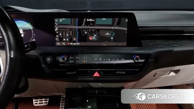 Kia K8 Hybrid 2021 Синий из Кореи, фото 5